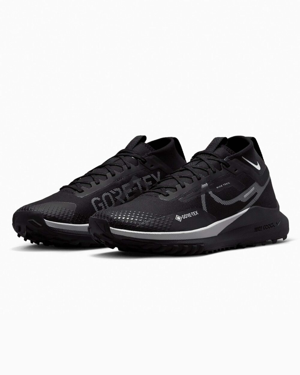Кросівки чоловічі Nike React Pegasus 4 GORE-TEX DJ7926-001 весна-осінь текстиль мембрана чорні
