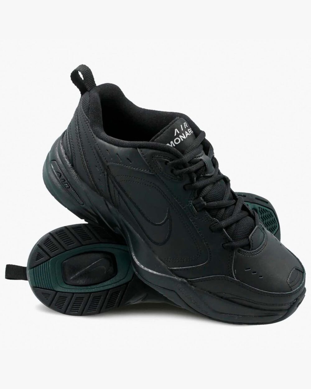 Кросівки чоловічі Nike Air Monarch IV 415445-001 весна-осінь шкіра текстиль чорні