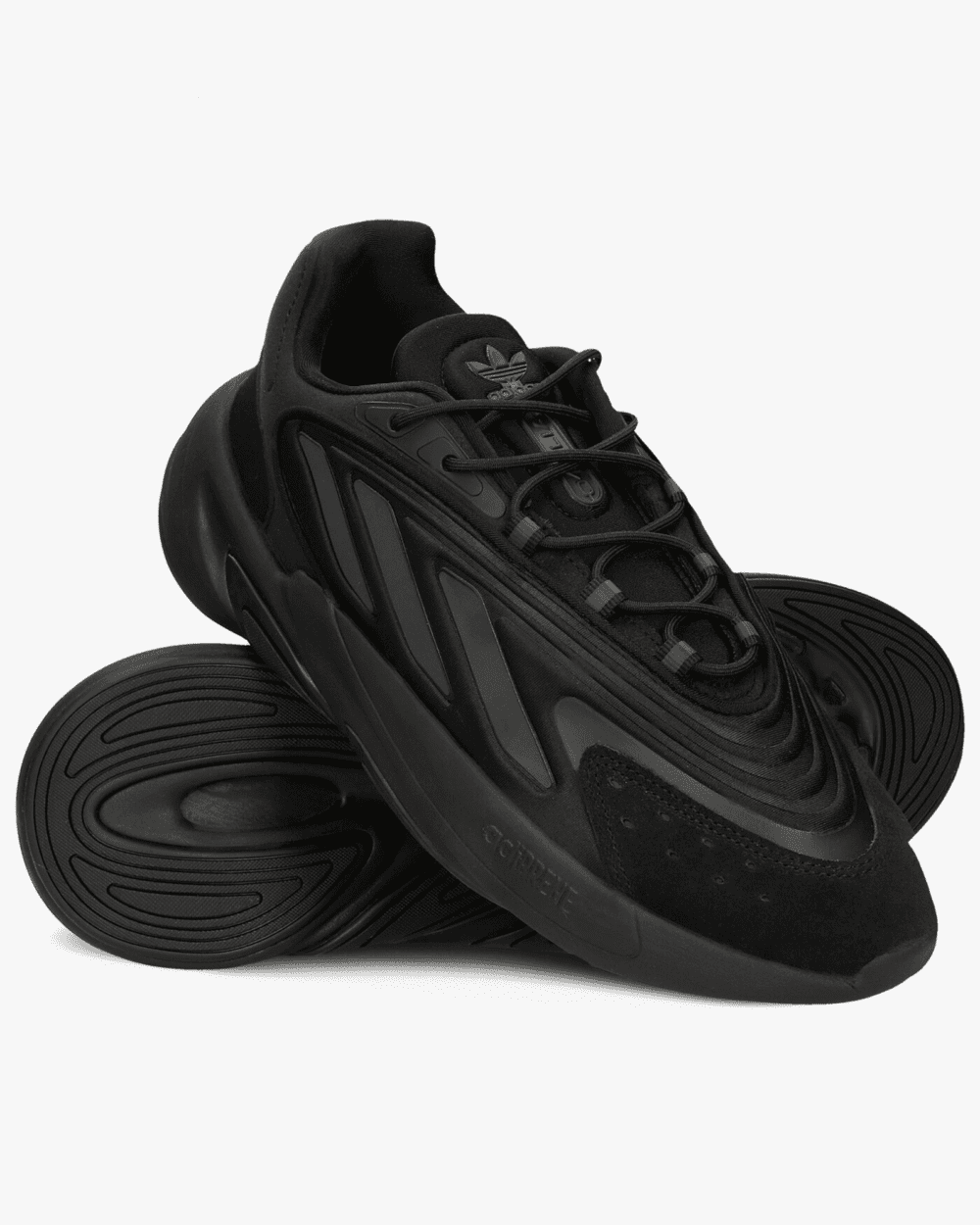 Кросівки чоловічі Adidas Ozelia H04250 весна-осінь замша текстиль синтетика чорні