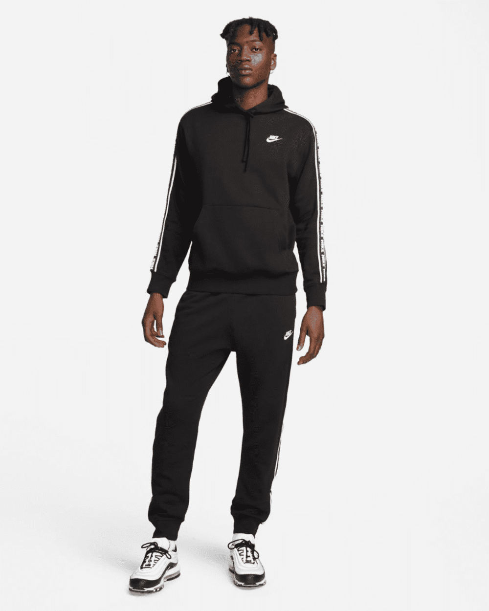 Спортивний костюм чоловічий Nike Club Flc Gx FB7296-010 чорний