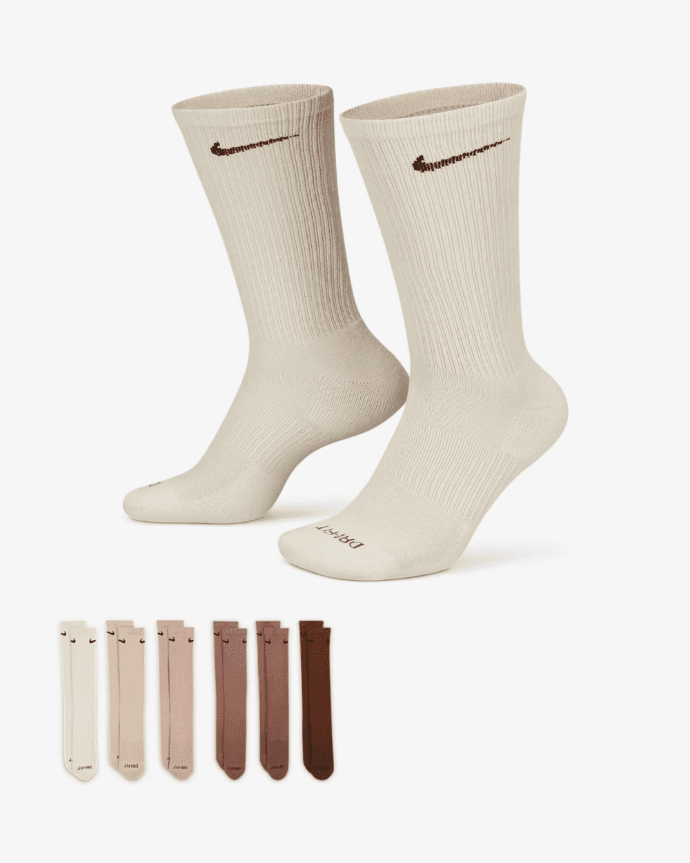Набір шкарпеток Nike U Nk Ed Pls Csh Crw SX6897-904 6 пар різнокольорові